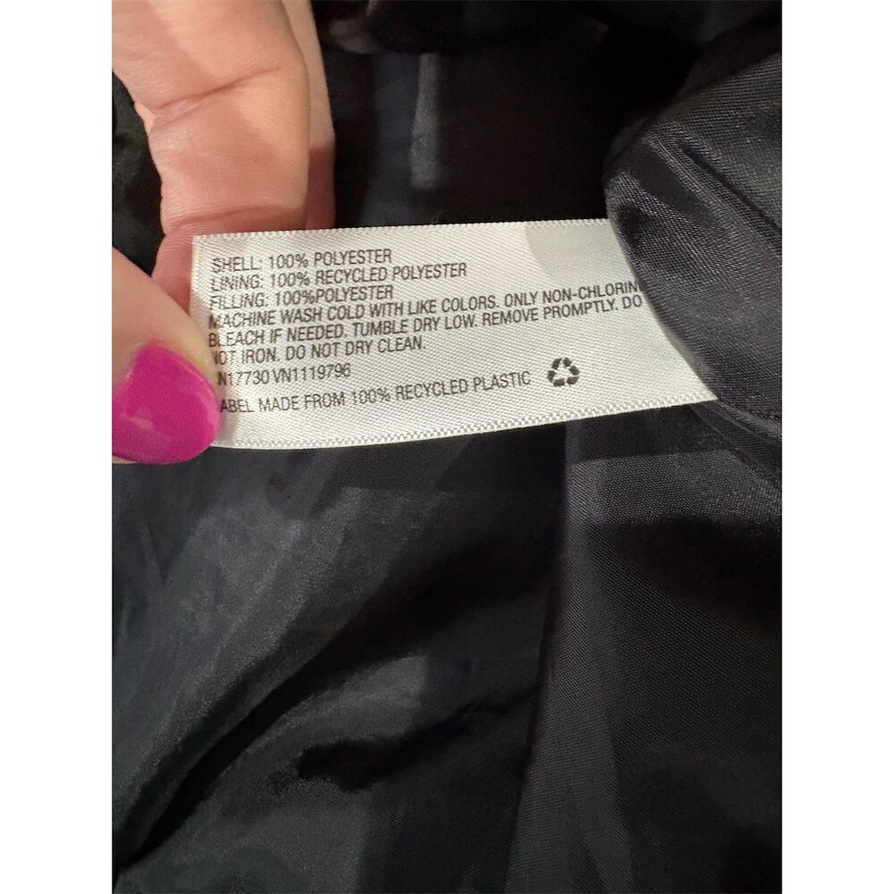 Goodfellow & Co Vest Mens Size 2XL Charcoal Gray Quilted Puffer Full Zip - Picture 9 of 9